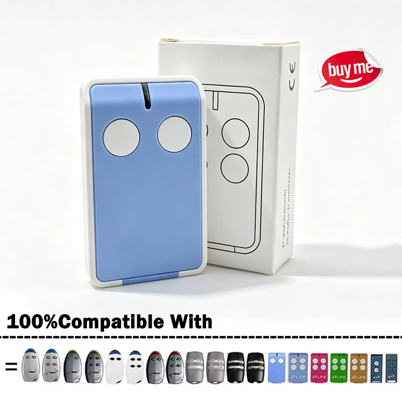 LIFE MAXI 2 MAXI4 MAXI2 FIDO2 FIDO4 VIP2 VIP4 VIP2R VIP4R DREAM STAR2 STAR4 BRAVO2 433MHz Garage Door Remote Control key Opener