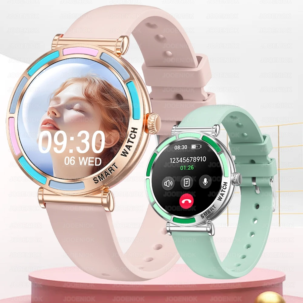 

Bluetooth Call Smart Watch Women 1.27-inch Fashion Ladies Watch Multi-Sport Modes Heart Rate Woman Health Monitoring Smartwatch