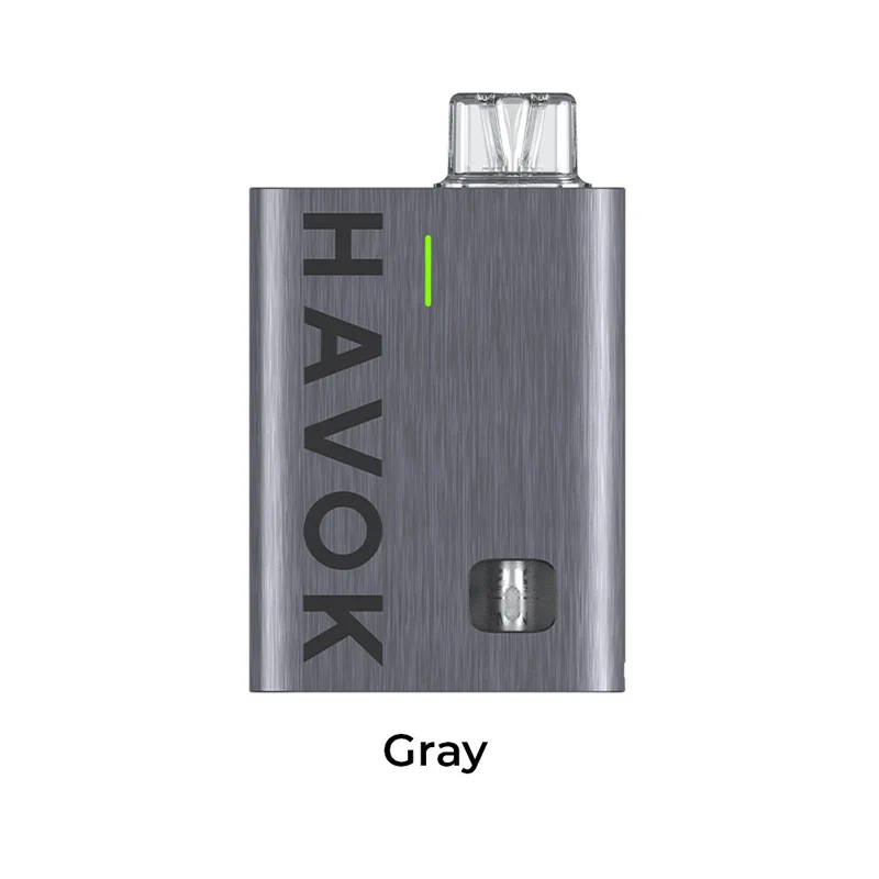 Oryginalny zestaw Uwell Havok R Pod Kit 22W Elektroniczny papieros Vape z baterią 950mAh 3ml Pod Cartridge Wypełnienie boczne 0.6ohm Vaping