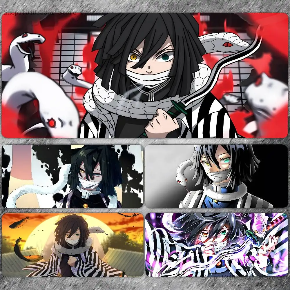 

O-banai Iguro Mousepad Non-slip Suitable For Office Computers Laptops E-sports Game Desk Mats XXL Keyboard