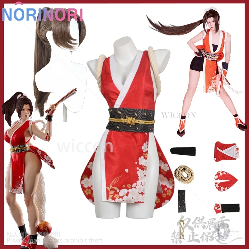 

Mai Shiranui anime game Mortal Kombat cosplay costume Sexy Jumpsuit Fantasy Fighters for girls woman Halloween party customized