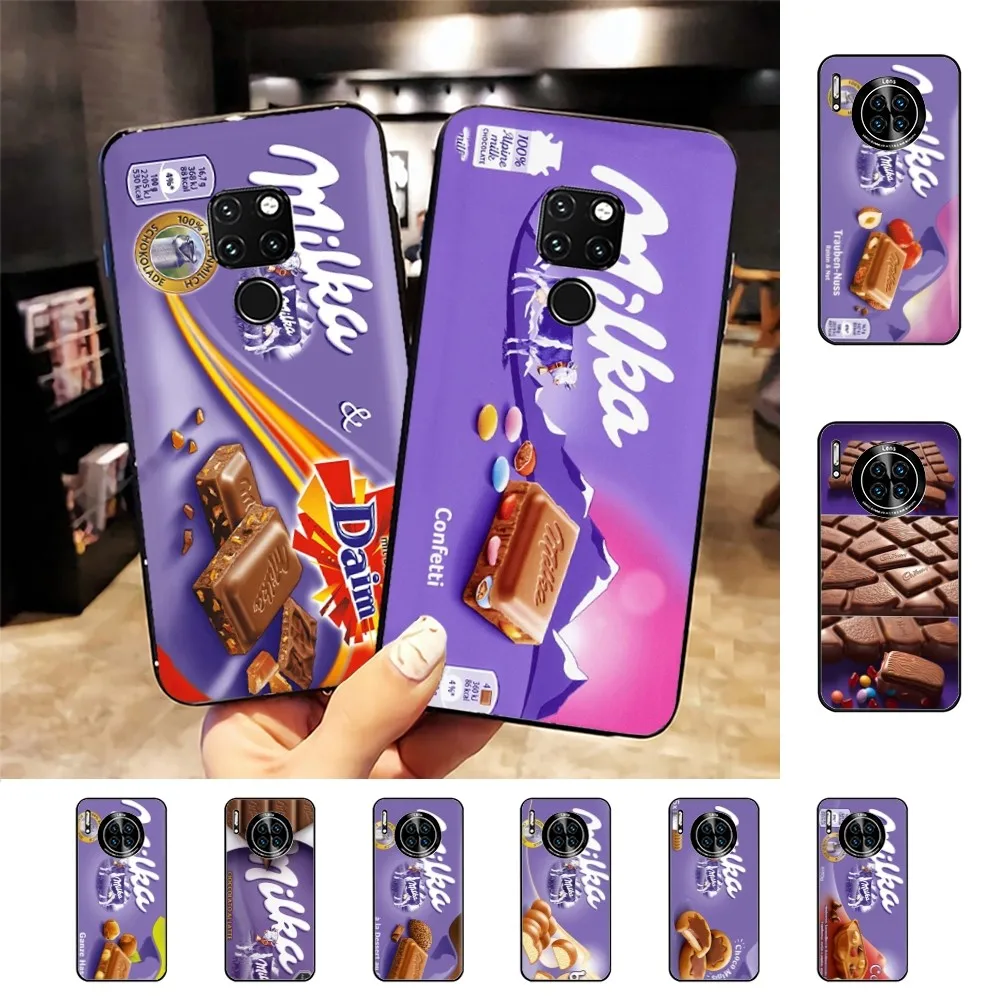 Chocolate Milka Box Phone Case For Huawei Mate 10 20 30 40 50 lite pro Nova 3 3i 5 6 SE 7 pro 7SE