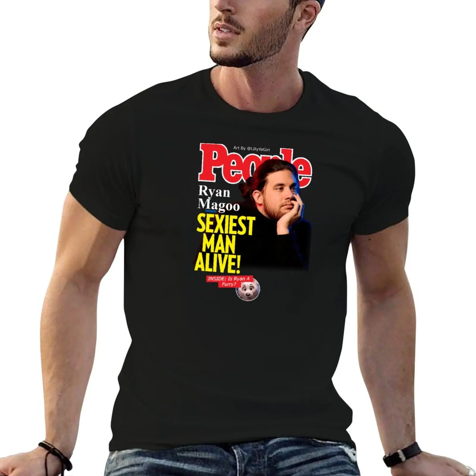 Ryan Magee, le plus sexy des hommes au monde, COO de Supermega T-Shirt, t-shirts personnalisés avec impressions, t-shirt pour homme