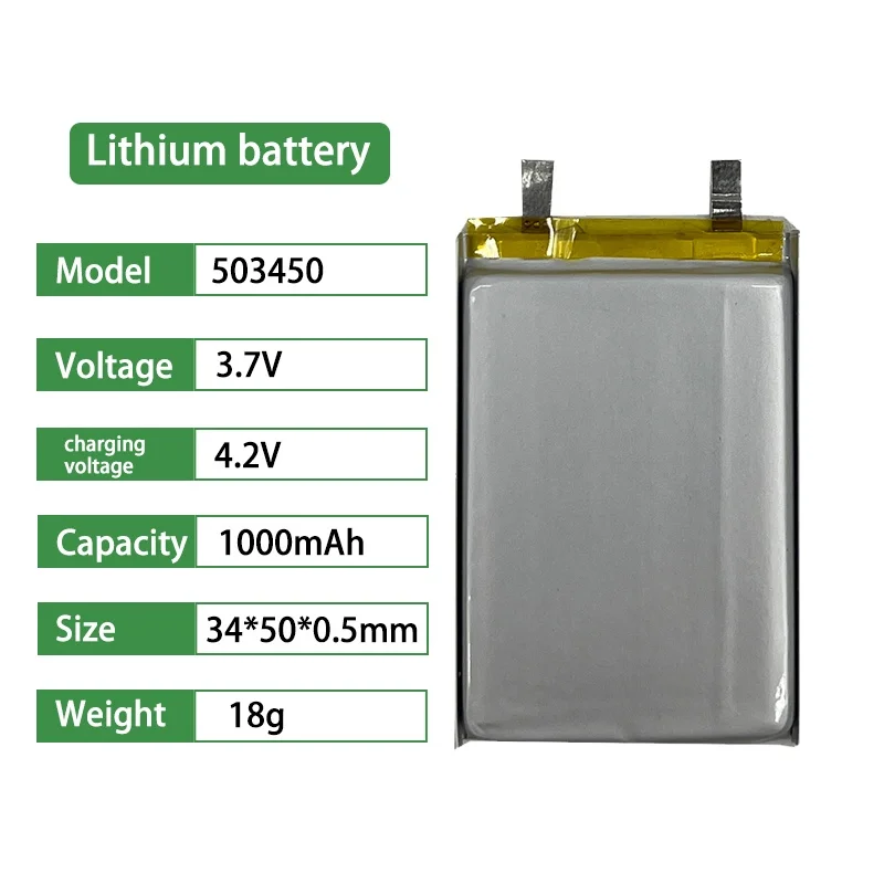 3.7V Rechargeable Li Ion Battery Factory Custom Soft Case Battery Pack Lithium Polymer Battery Lithium Ion Li-Polymer