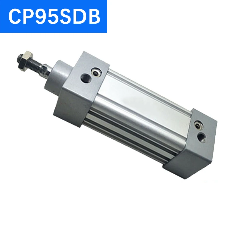 

CP95SDB32/40/50-25/50/100/125/150/200/300/400/500/1000 Air Standard Pneumatic Cylinder Piston Double Acting 25-1000mm Stroke