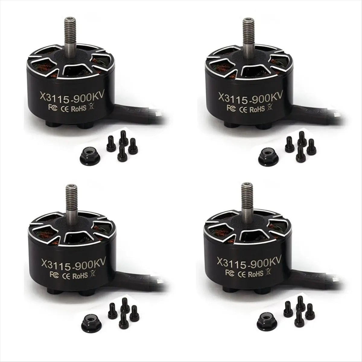 【SPECIAL OFFER】4Pcs X3115 3115 900KV 3-6S Brushless Motor for FPV Freestyle Mark4 Mark 4 V2 Etc 9/10inch Long Range Cinelifter R