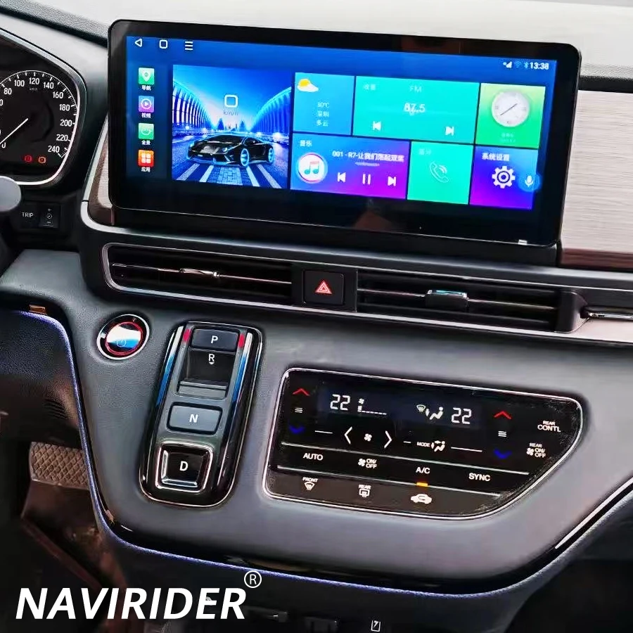 راديو سيارة لاسلكي BT GPS Carplay لهوندا أوديسي 2022 2023 2024 أندرويد 15 مشغل فيديو الوسائط المتعددة للسيارة شاشة qled 12.3 بوصة