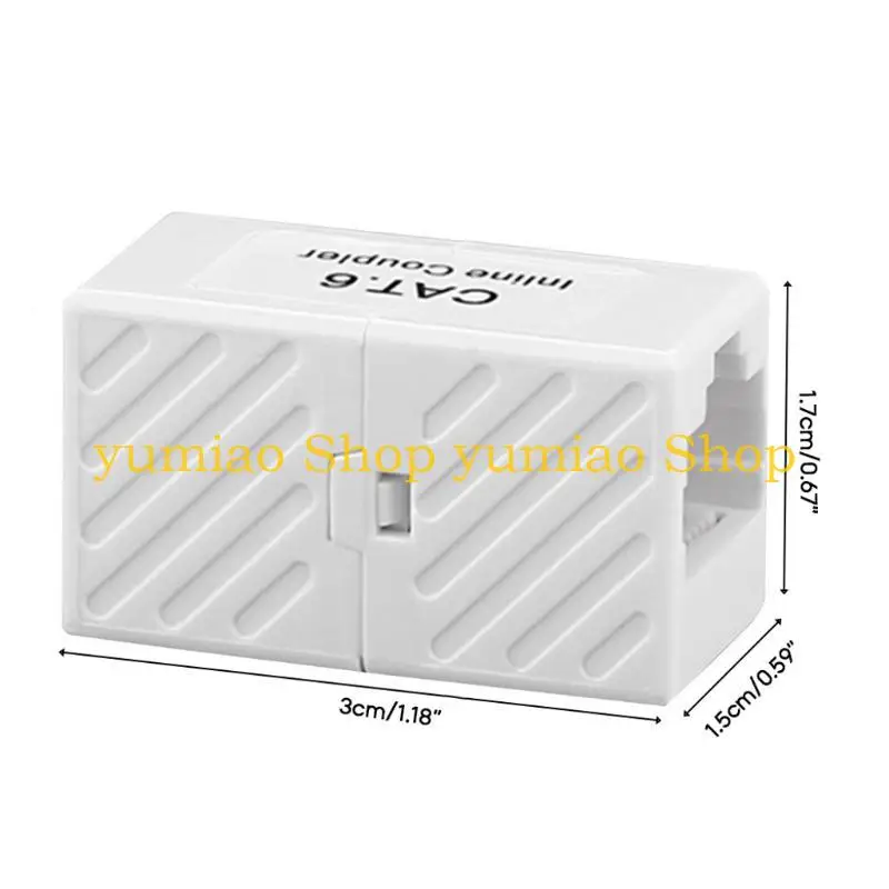 587B CAT6 Ethernet Extension Cable RJ45 CAT6 Ethernet LAN Cable Adapter Edual to Female for Explove Captop