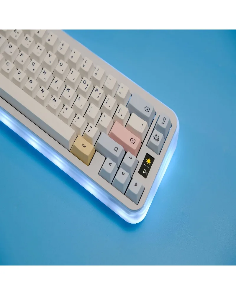 Keycap 151 keys Korean PBT material Original height Five-sided sublimation Adapted to mechanical keyboard