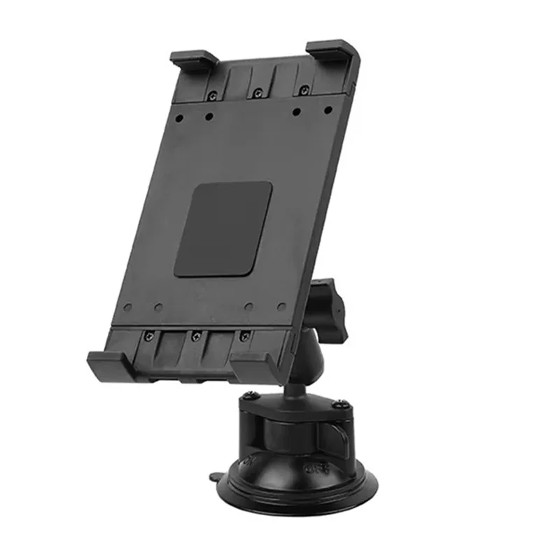 حامل كمبيوتر لوحي للسيارة مقاس 7-11 بوصة مع كرة 1 بوصة يدعم الزجاج الأمامي للسيارات اللوحية