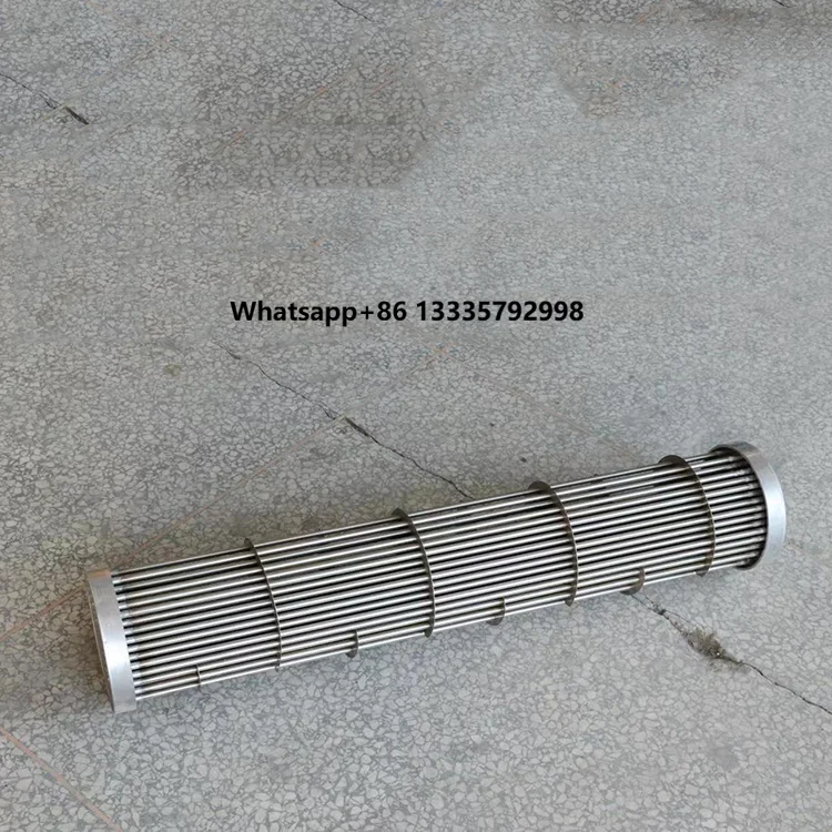 

CH900 Custom Marine Engine Spare Parts Heat Exchange Stainless Steel Marine Oil Cooler Core