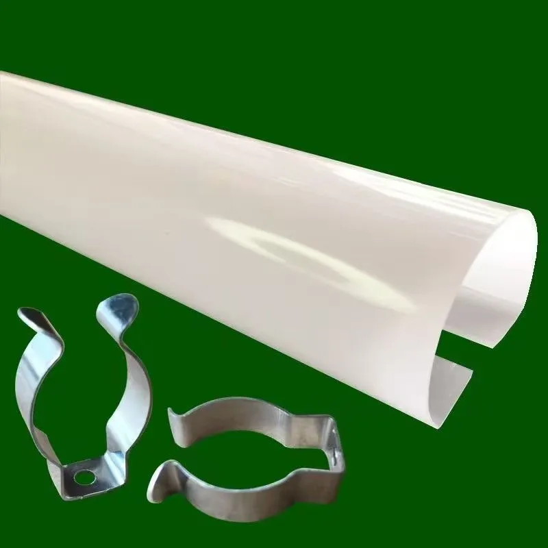 

Светодиодный абажур для крышки трубки T8, зажим для крышки лампы, защитный диффузор для освещения, антибликовый, простая установка для домашнего освещения