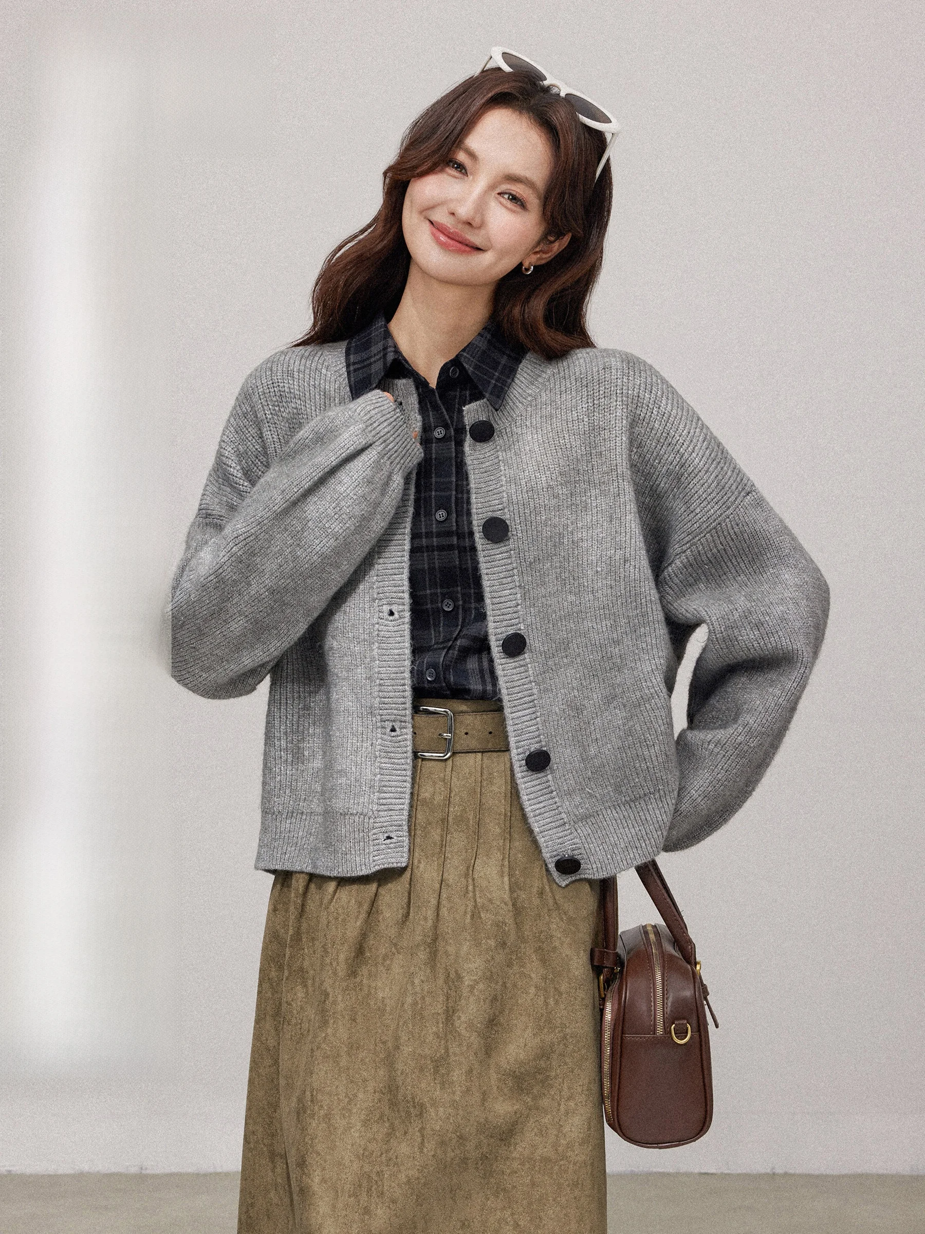 

Мягкий уютный вязаный свитер, пальто, женский осенне-зимний свободный повседневный корейский тонкий открытый кардиган Lazy Faion