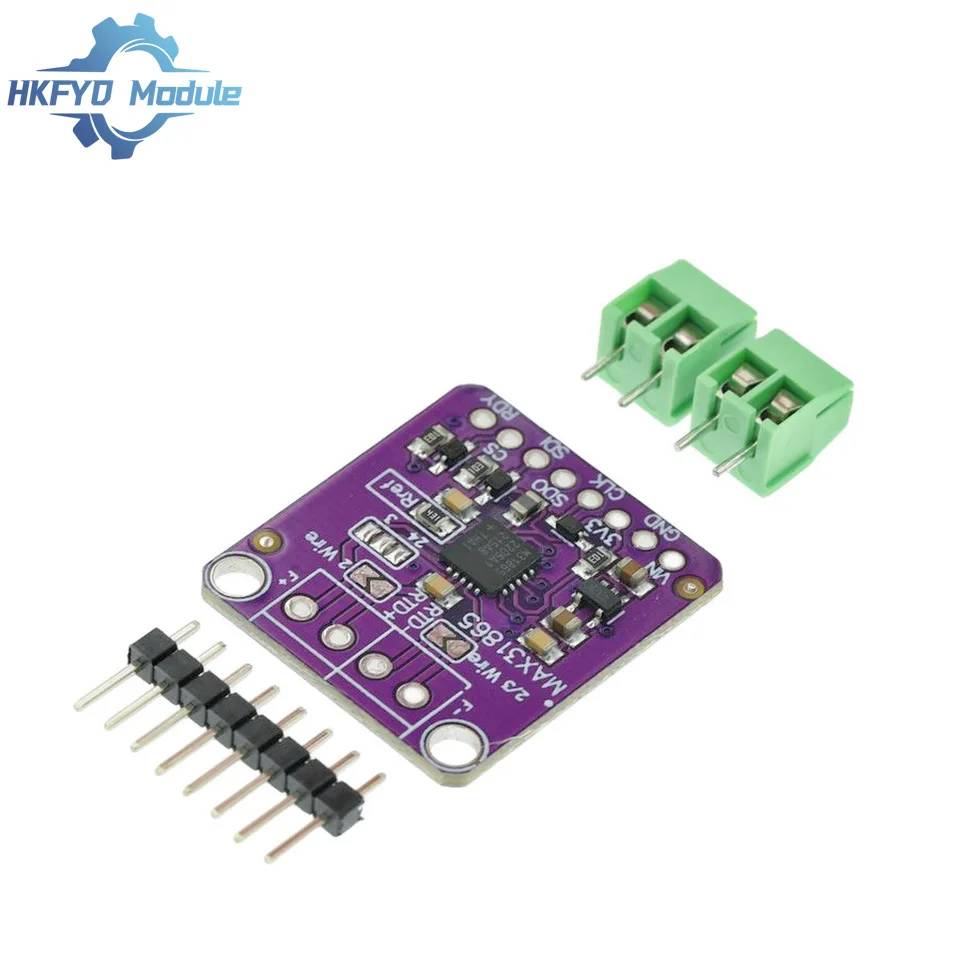 MAX31865 PT100/PT1000 RTD-to-Digital Converter Board Temperature Thermocouple Sensor Amplifier Module 3.3V/5V