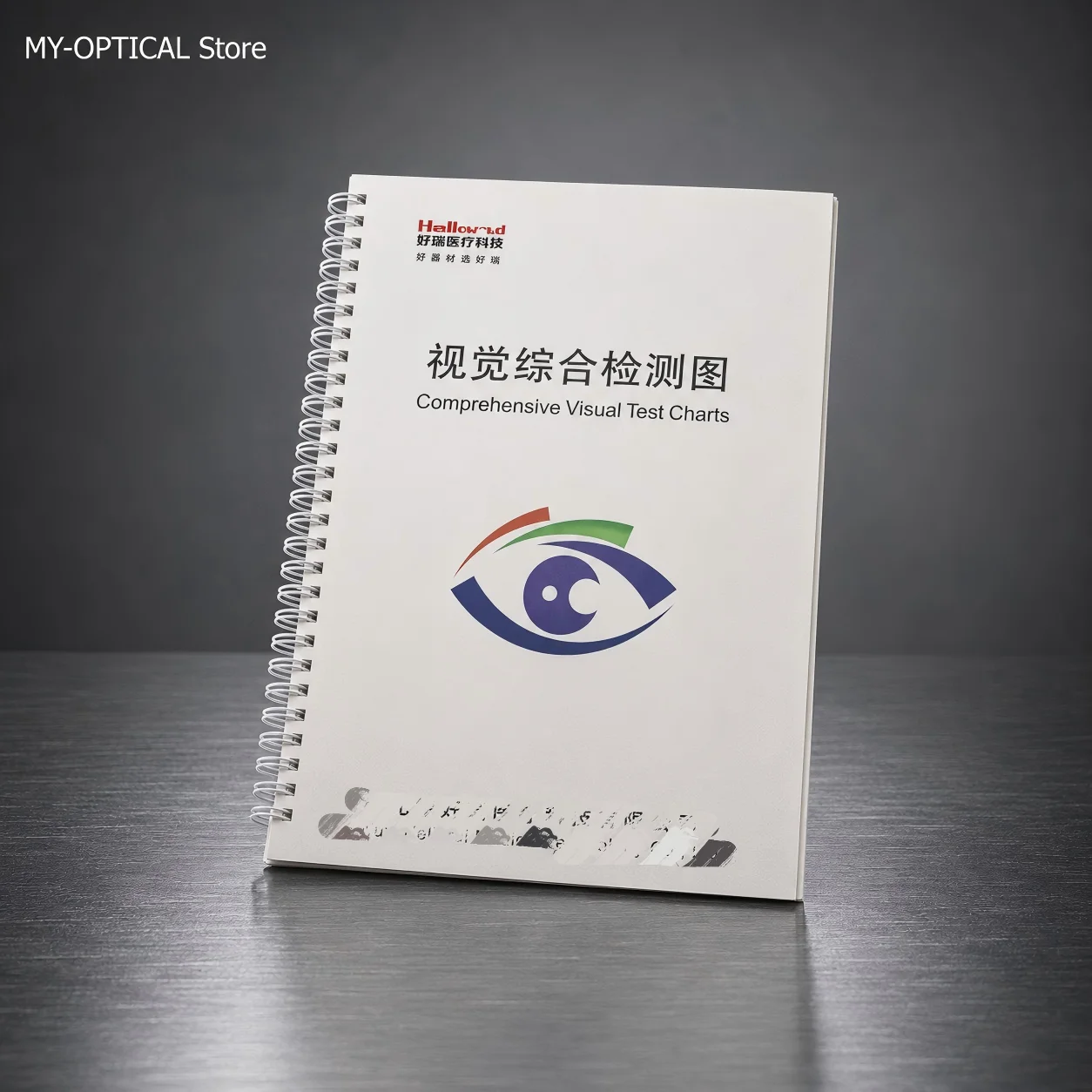 Comprehensive Stereo Vision Test Book 3D & Random Dot Stereopsis Test for Binocular Depth Perception Assessment