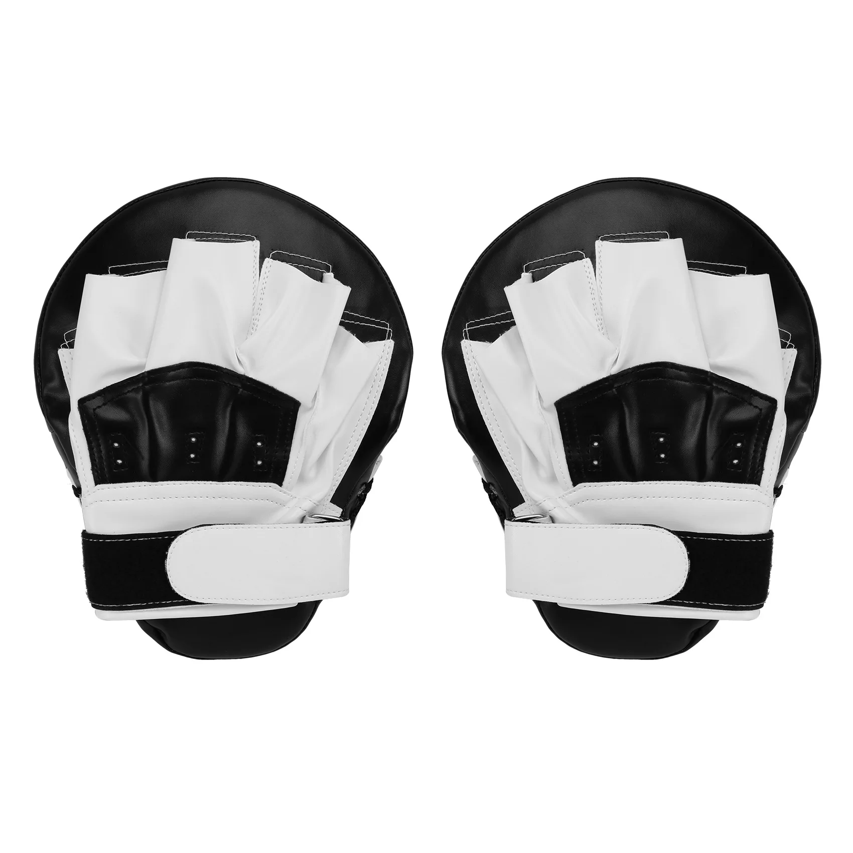 

Boxing Leather Punch Focus Mitts,Target Training Hand Pads for Karate, Muay Thai Kick, Sparring, Dojo, Martial