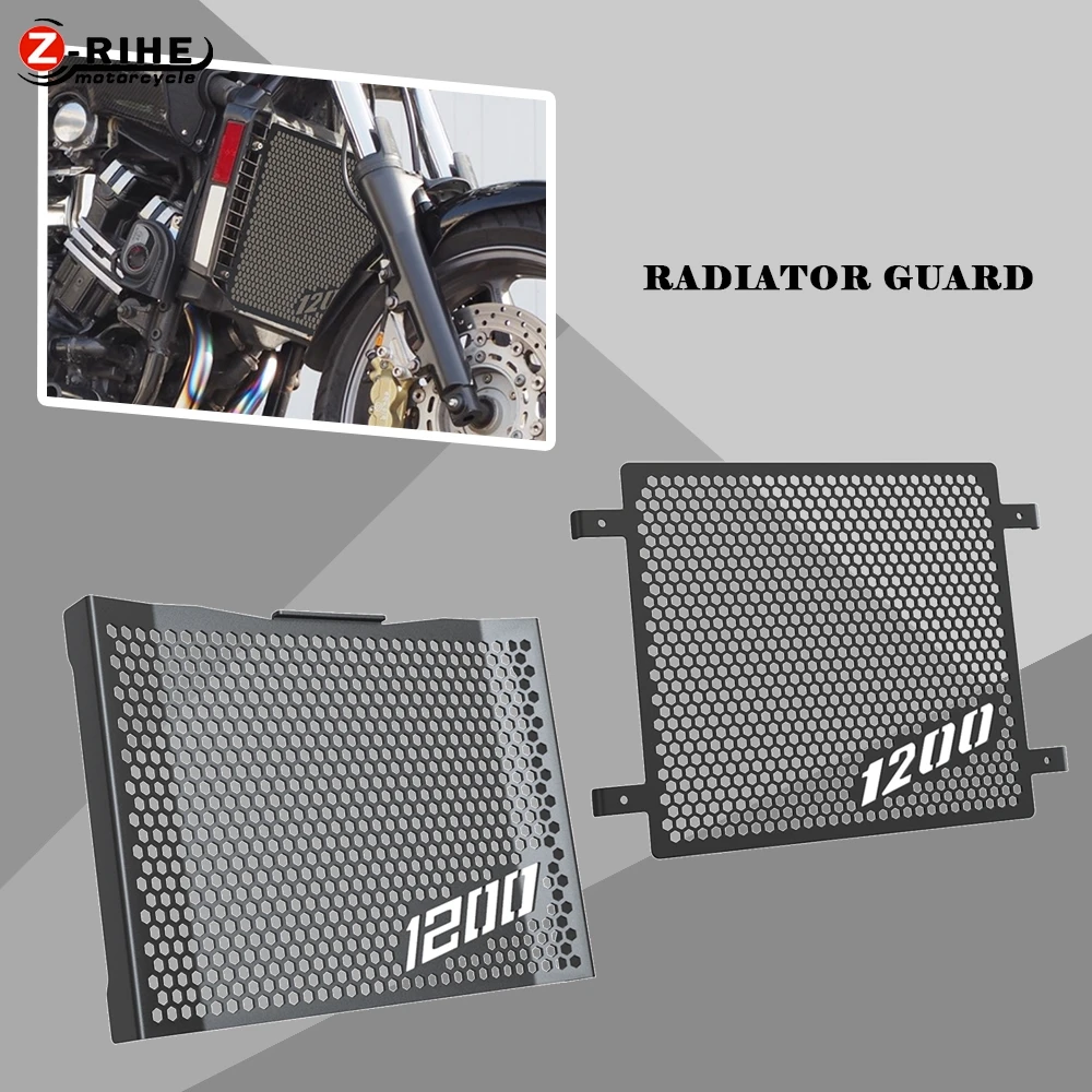 

For YAMAHA VMAX V-MAX 1200 V-MAX1200 VMAX1200 Motorcycle Radiator Grille Guard Protector 1985-2007 2006 2005 2004 2003 2002 2001