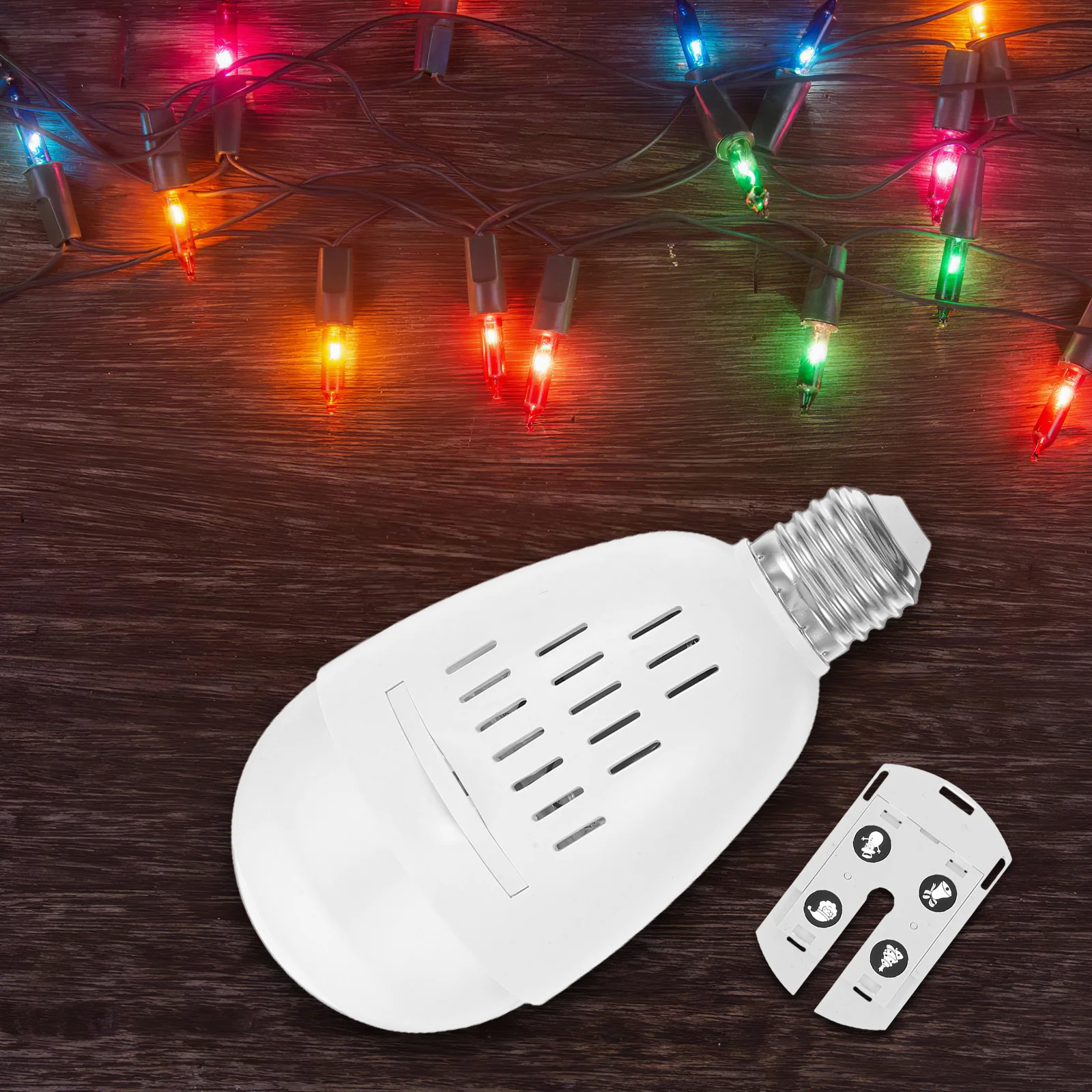 1 قطعة عيد الميلاد متعدد نمط جهاز عرض (بروجكتور) ليد ضوء في الهواء الطلق حديقة ساحة الطرف الديكور مصباح عيد الميلاد العارض مصباح #2