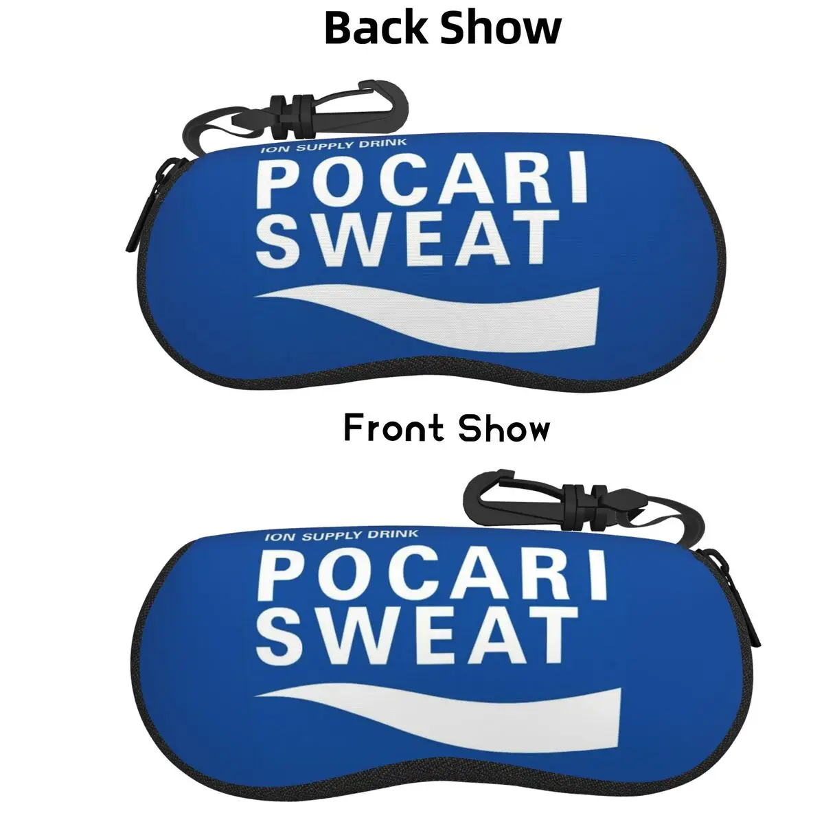 

Чехол для очков Just Some Pocari Sweat Merch, защитный чехол для солнцезащитных очков, женский и мужской мягкий чехол для очков