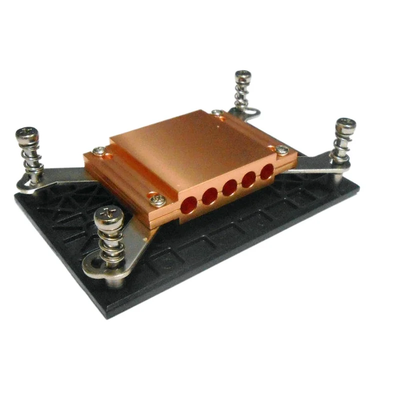 For AM4CPU Platform Heat Pipe Splint for Heat Conduction, Pipe Pressure Plate, Screw-back Plate Installation
