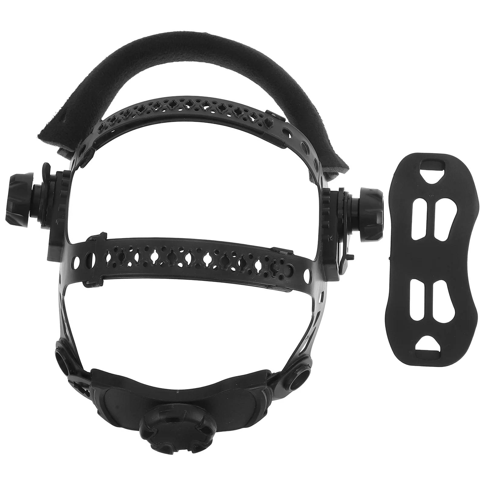 Adjustable Welding Headgear Sweat-Absorbing Band Durable Sparks Debris Protection Custom Fit Welding Cap Gear Kit