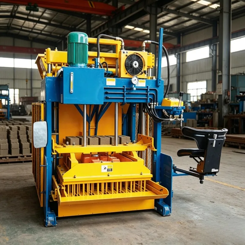 Fully Automatic Concrete Building Brick Blocks Block Making Machine Cement Block Making Machine Clay Brick Making Machine