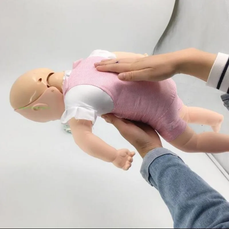 Infant infarct model Child asphyxiation model CPR infant infarct model Simulate respiratory arrest emergency rubber person