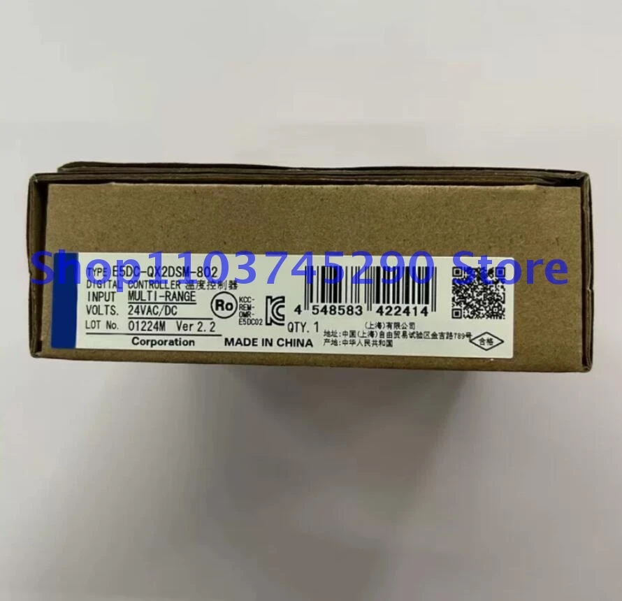 

1PCS Original New E5DCQX2ASM802 In Box PLC Module E5DC-QX2ASM-802 Brand