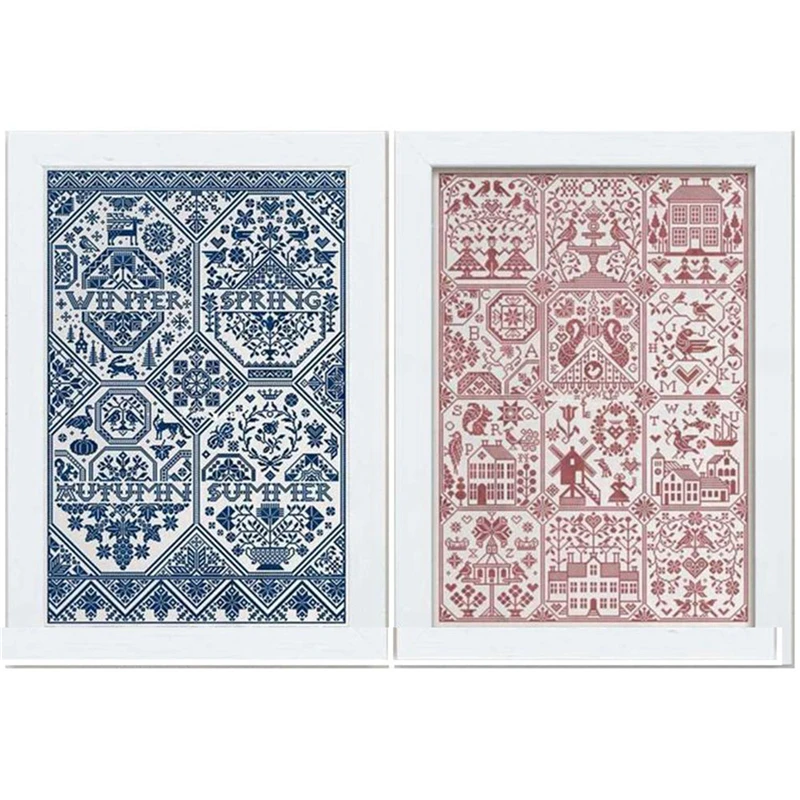 ZZ4453 For Needlework Kit NOT PRINTED Cross Stich Painting Set Cross Stitch Kits Cross-stitch Embroidery Set Stitch Kits Cross