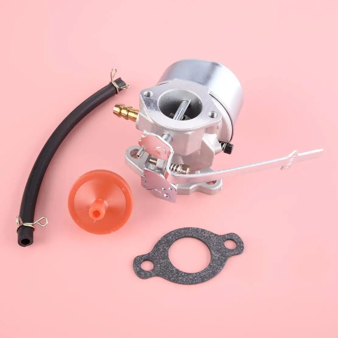 Lawn Mower Engine Carburetor Fuel Hose Filter Gasket Kit Fit for Tecumseh AQ148 Suffolk Qualcast Classic 30S 35S 43S