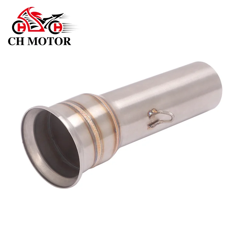 Silencieux d'échappement moto pour KTM 1290 Super Duke R 2020 - 2023, tube intermédiaire d'échappement moto en inox