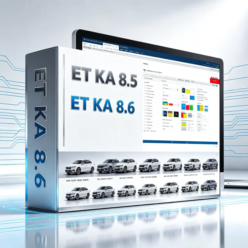ETKA 8.5 ET KA 8.6 International English Virtualbox Image Updated 17.05.2023 Electronic Parts Catalog for Group Vehicles