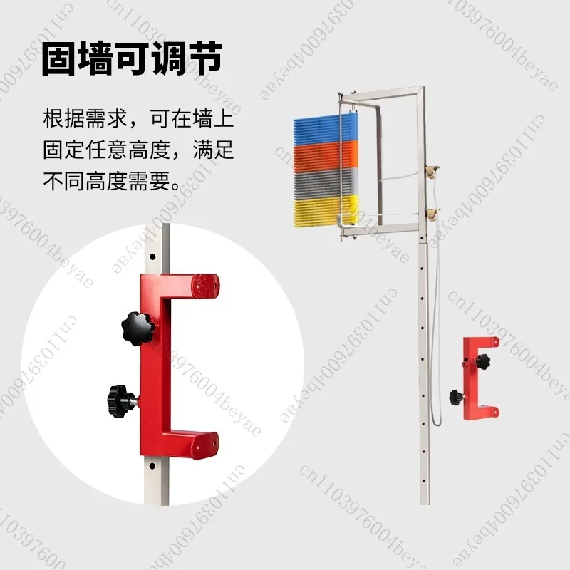Wholesaleouch Cards Height Adjustable Basketball Training Vertical Jump Pole Jump Test Measurement Equipment