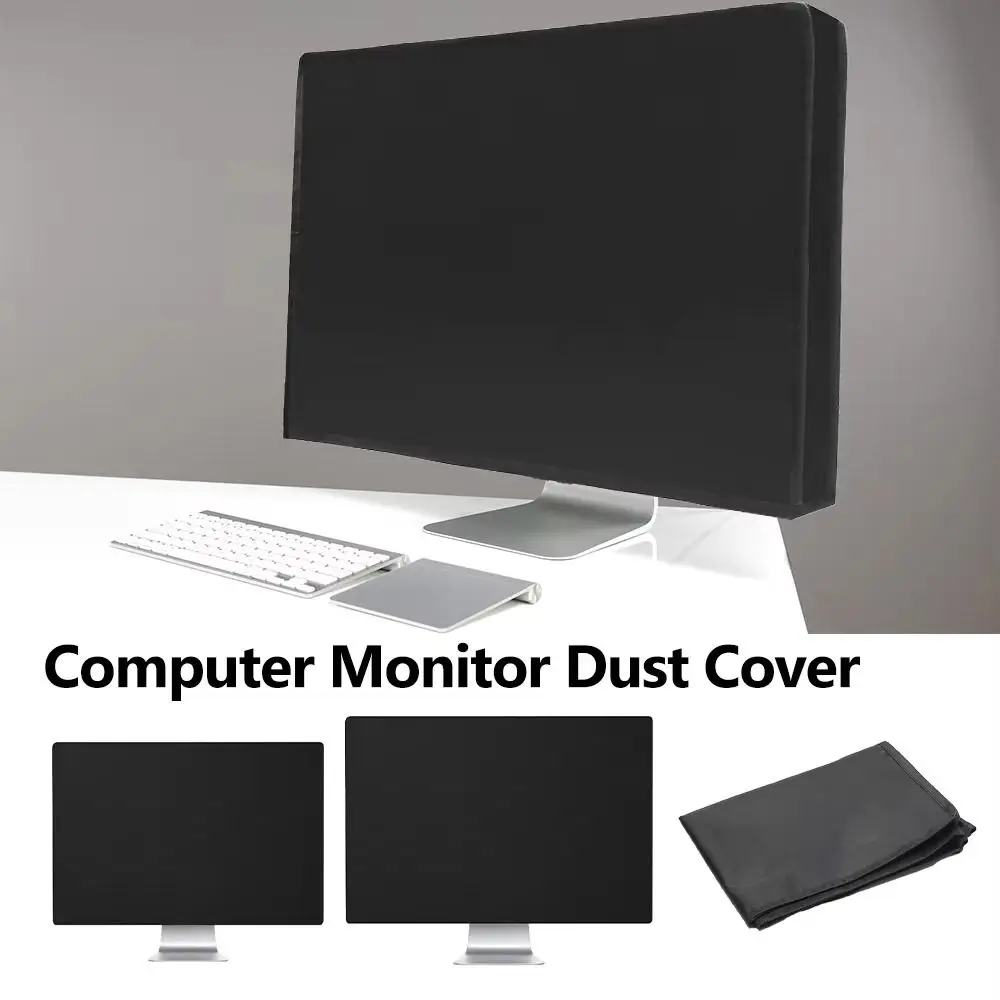 

Oxford Cloth Computer Monitor Dust Cover Thicken Dust Proof Computer Monitor Sleeve UV-Blocking Anti-Wear