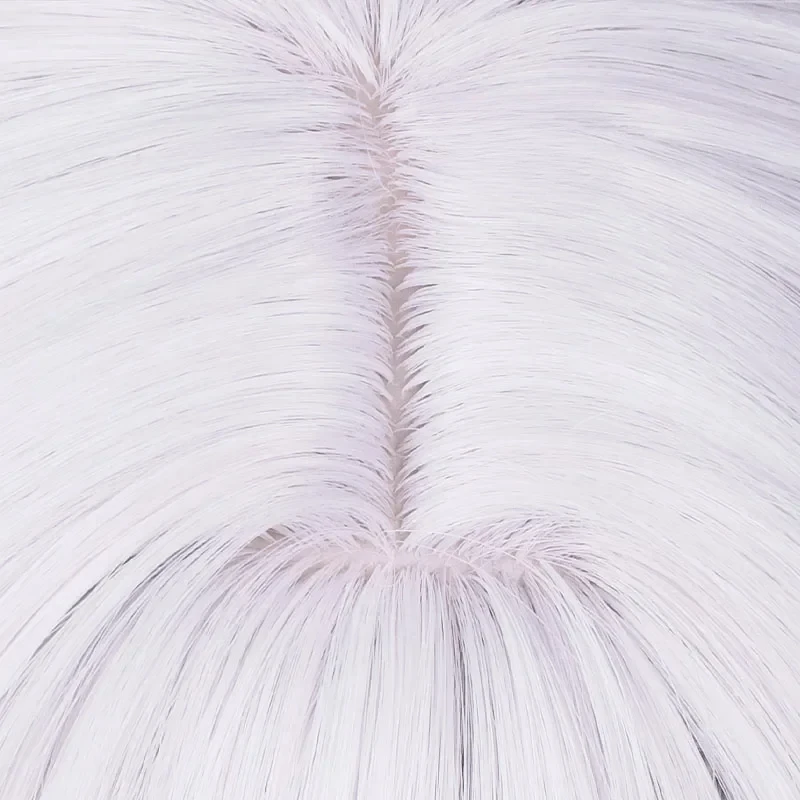 Anime Frieren Cosplay Wig Silver White Two Ponytails Heat Resistant Synthetic Hair Wigs