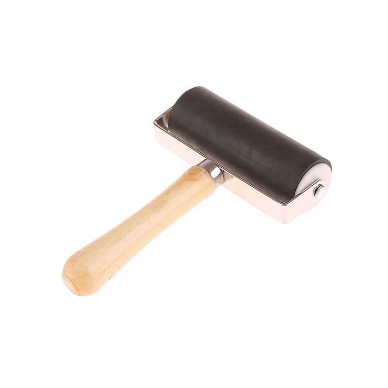 【F】Rubber Roller Brayer Ink Painting Printmaking Roller Art Craft Projects Ink Stamping Tool Paint Roller