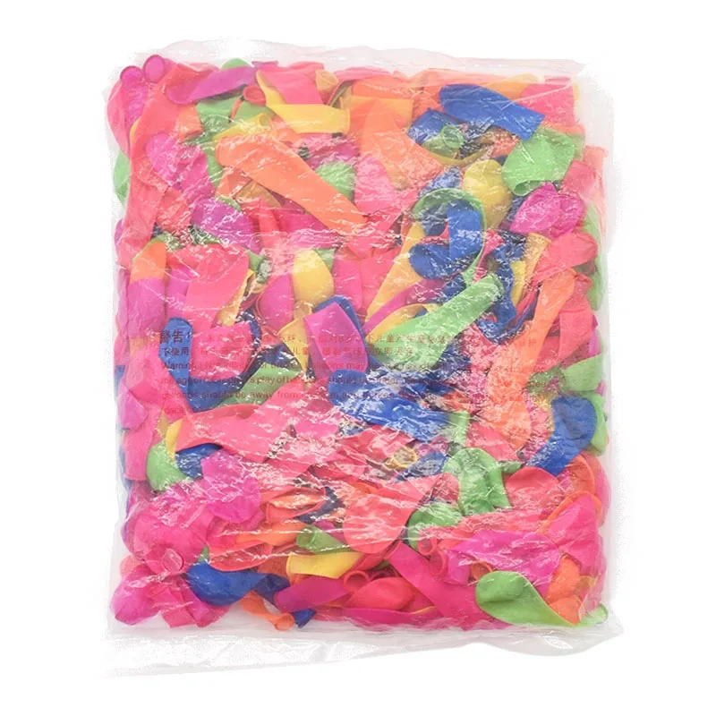 500 pièces/lot de ballons à eau, remplissage de ballons magiques en Latex pour enfants, jouets de plage en plein air d\'été, décorations de fête