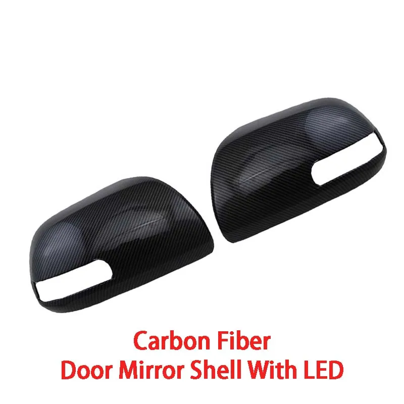 ترقية السيارة غطاء مرآة الباب الكسوة لتويوتا 4 عداء N280 Estima AHR20 إنوفا 2010 2011 2012 2013 اكسسوارات الرؤية الخلفية للسيارة