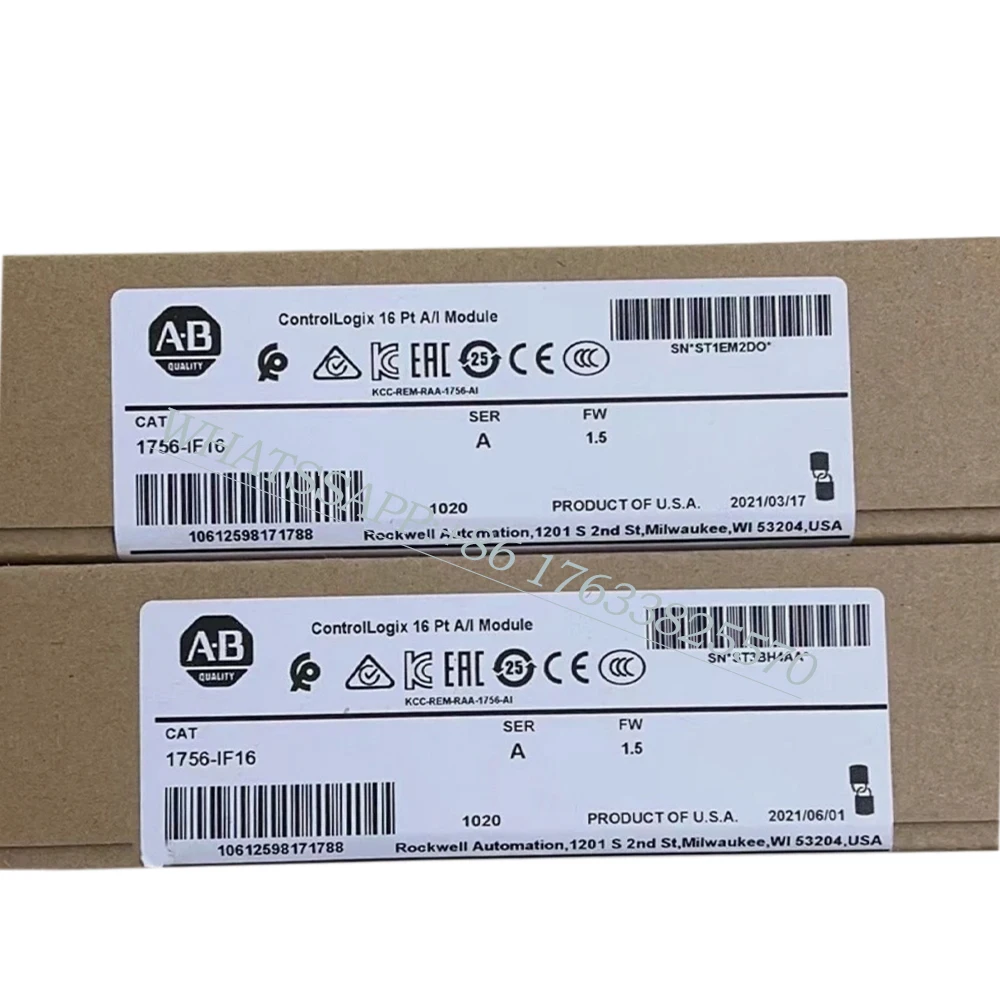 Новый оригинальный модуль ввода 1756-IF16 Новый оригинальный модуль ввода 1756-IF16