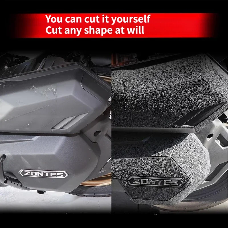 دراجة نارية درع للجسم فيلم DIY مقاومة للخدش المضادة للتصادم الزخرفية كامل مركبة الطلاء واقية وزارة الدفاع جزء