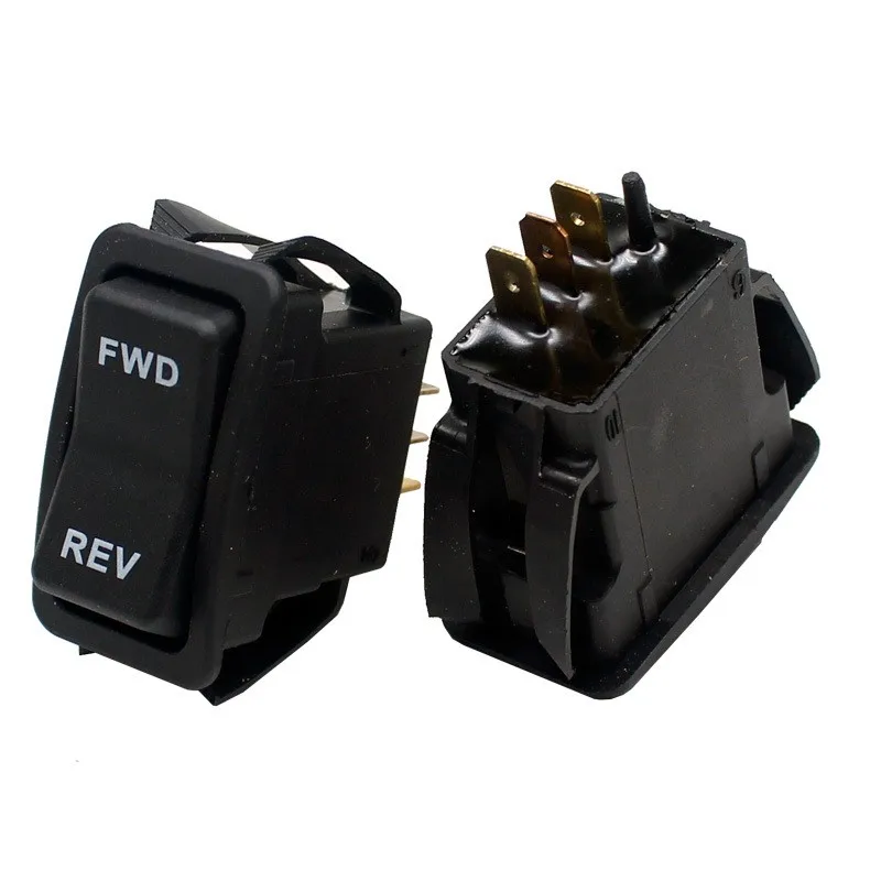 

Forward Reverse Rocker Switch for Golf Cart and Marine Vehicles, FWD/REV Toggle Switch, Black