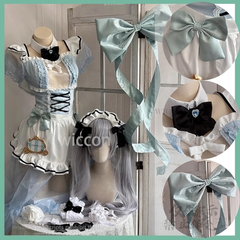 

Game Goddess of Victory: NIKKE Cinderella Cosplay Maid Dress Lolita Y2k Jirai Kei Outfits Costume Full Set Wig Halloween Party