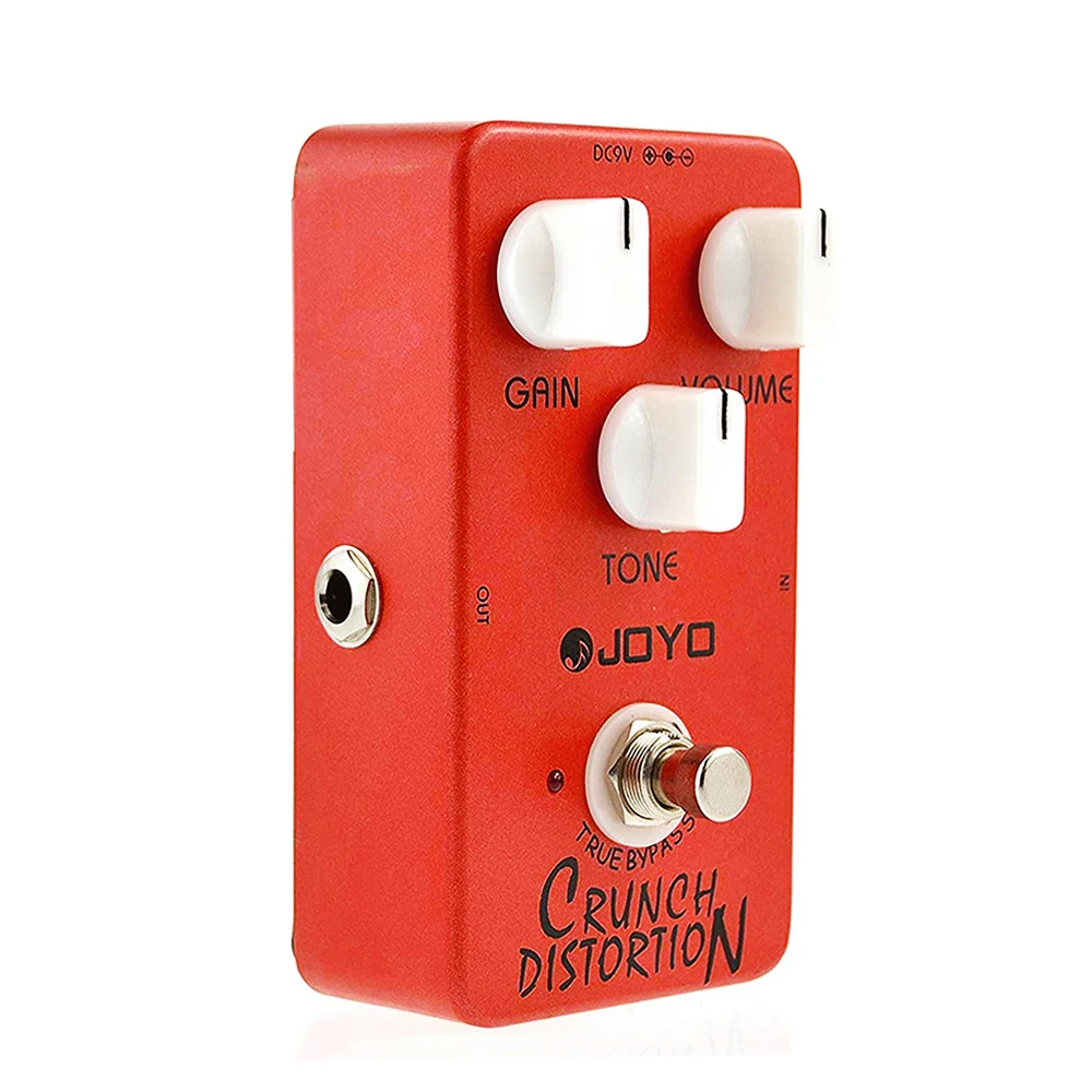 JOYO JF-03 Crunch Distortion Guitar Pedal Rock Distortion Sound Pedal with Tone & Gain & Volume Control British Classic Effect view 3