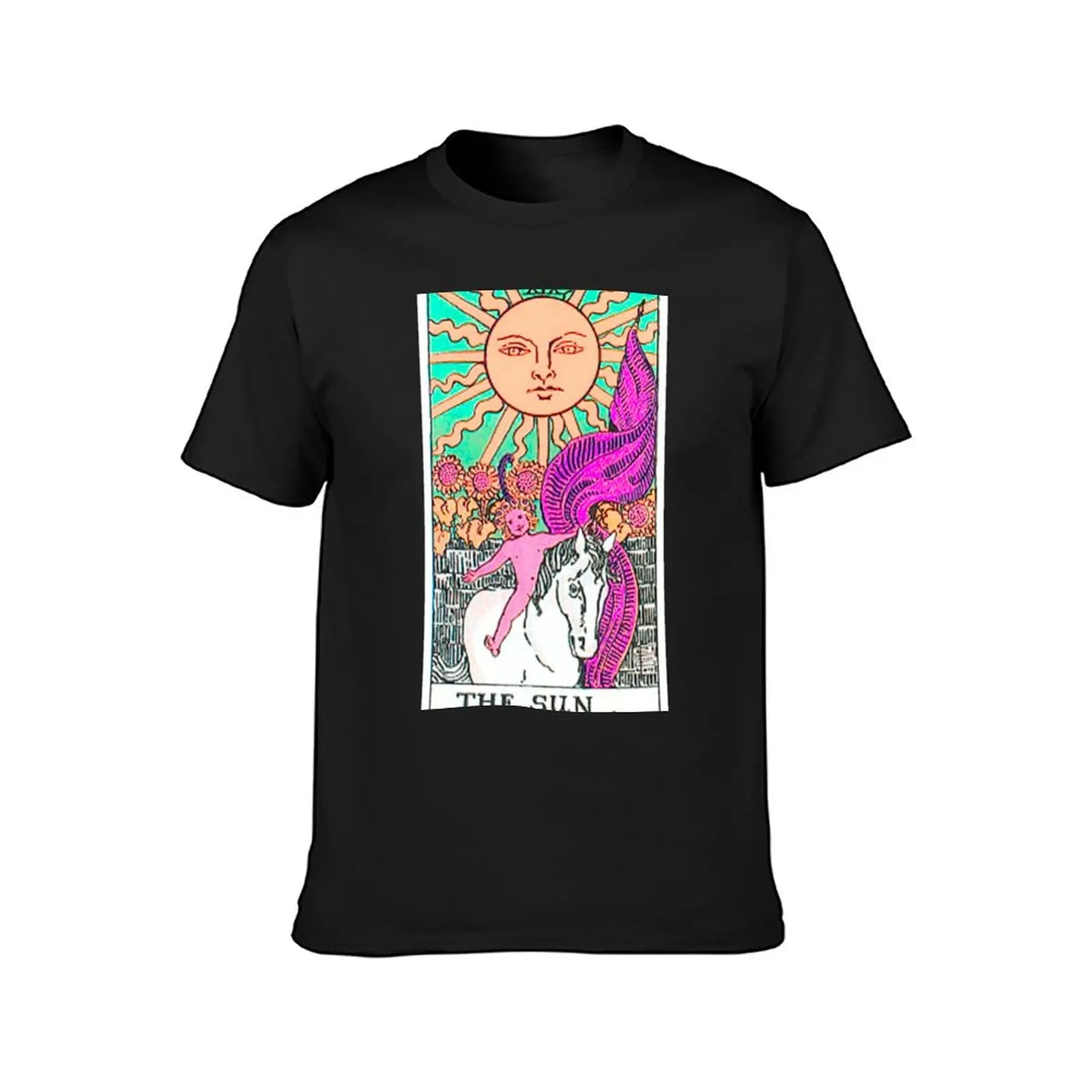 The Sun Tarot TWISTED T-Shirt quick drying aesthetic clothes plus size tops summer tops mens t shirts pack