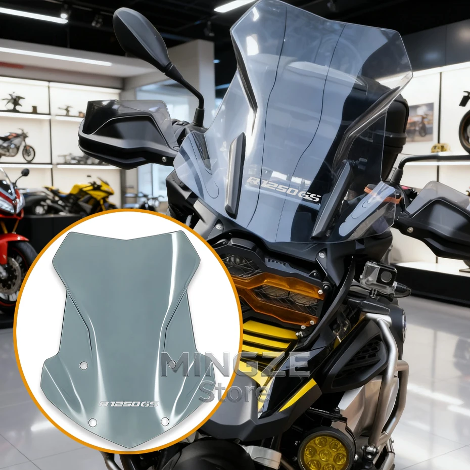 Motorcycle Windshield For BMW R1200GS R1250GS For Adv R 1250GS 1200GS Windscreen R1250GSA 2013-2025 Wind Deflector Protector