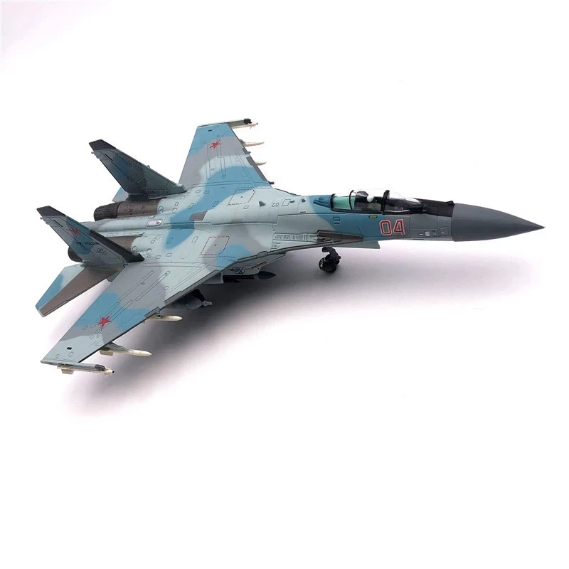 Russian Air Force fighter Su 35 Airplane Alloy model Aircraft Model diecast 1:100 scale metal Planes  for Collections and Displa