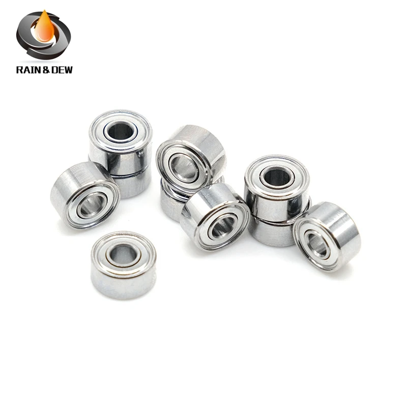 10PCS High Speed Silent Small Bearing 693ZZ 3X8X4 mm 683ZZ 684ZZ 623ZZ 686ZZ MR148ZZ R188ZZ