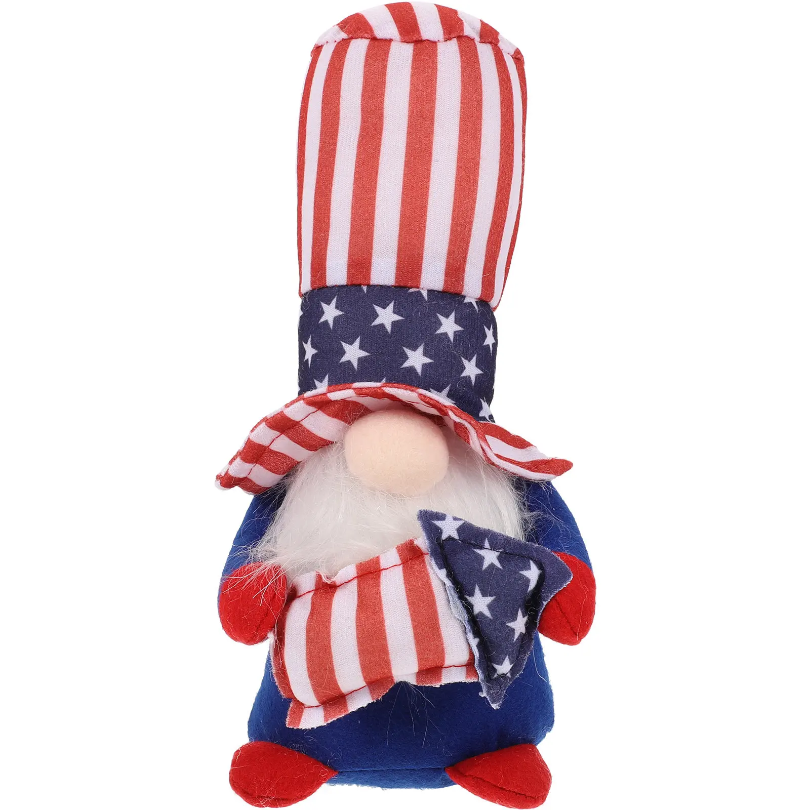 

Adorable Patriotic Gnome Decor for Independence Day 4Th of July Party Favor Desktop Shelf Living Room Office Bedroom Fireplace