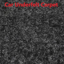 Car Subwoofer Stereo Bass Speaker Protector Felt Floor Mat Sound Proof Noise Insulation Sheet Anti Dirty Audio Accessories 2mx1m