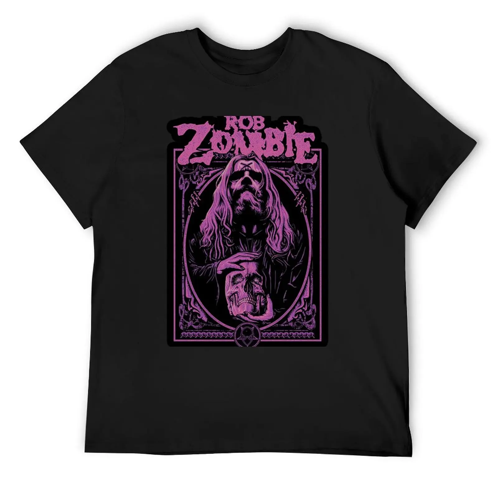 

vintage rob zombie band art T-Shirt croswit shirt man tops affliction shirts plus size men clothing